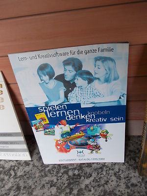 Spielen lernen knobeln denken kreativ sein, ein Edutainment Katalog 1999/2000