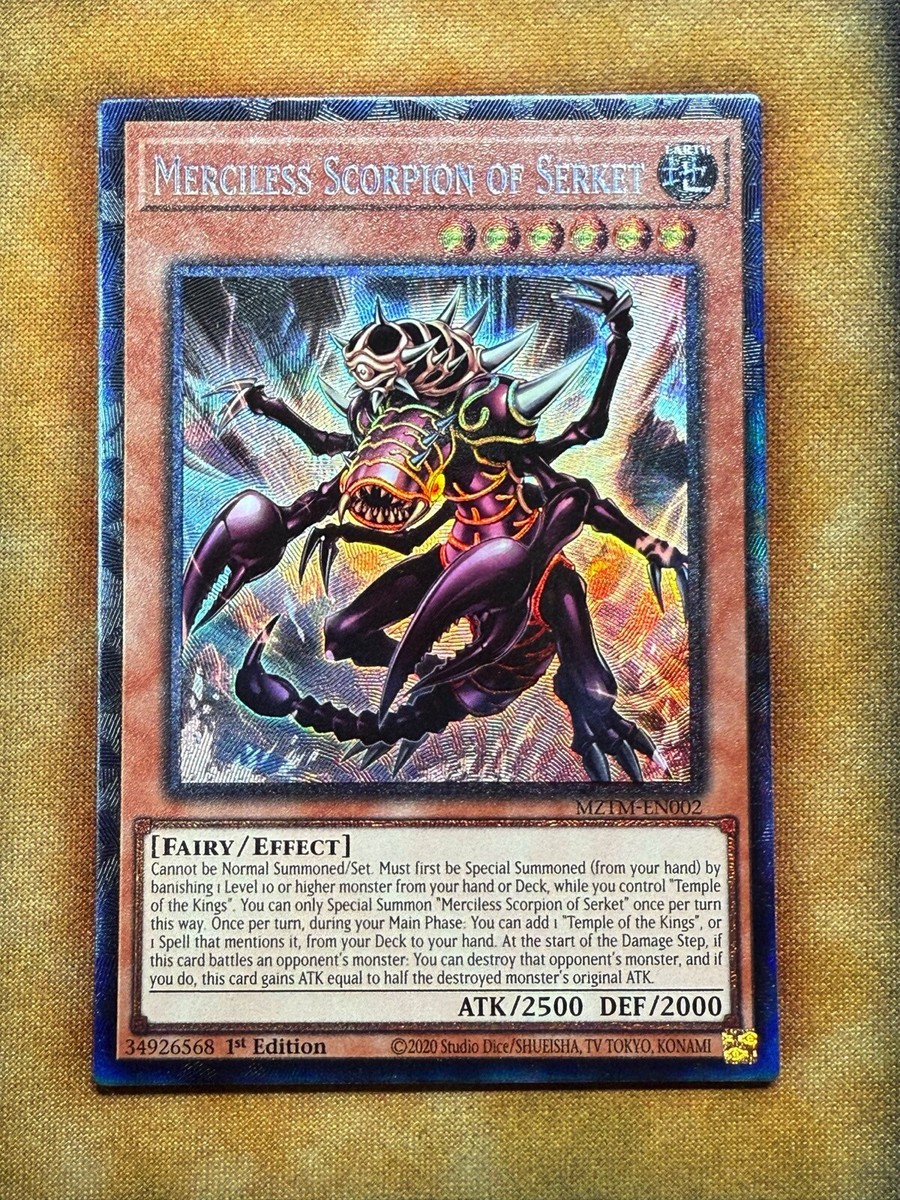 LiLy_Yugioh] Lá bài Divine Scorpion Beast of Serket - MZTM-EN005