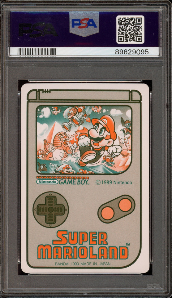 1991 Carddass Mario and Roketon Super Mario Land #42 PSA 9 Mint | eBay