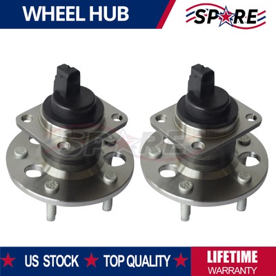 5 Lug W/ABS Rear Wheel Hub and Bearing Assembly Left or Right Compatible Buick LeSabre Lucerne Riviera Cadillac DTS Allante DeVill Chevrolet Malibu Oldsmobile Cutlass Pontiac AUQDD 512003 x2 5 Lug W/ABS Rear Wheel Hub and Bearing Assembly Left or Right Compatible Buick LeSabre Lucerne Riviera Cadillac DTS Allante DeVill Chevrolet Malibu Oldsmobile Cutlass Pontiac AUQDD 512003 x2
