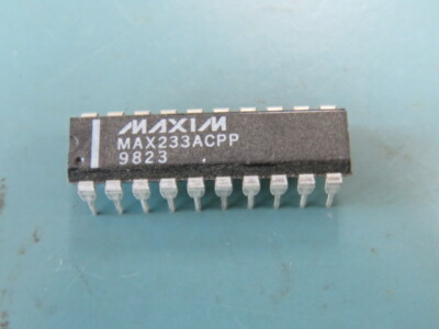 MAXIM  MAX233ACPP Qty of 9 per Lot   RS-232 DRIVER/RECEIVER
