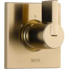 Delta T11853-CZ Vero Three Function Diverter Valve Trim - Two Independent