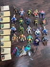Huge Lot of Vintage 1990s TMNT Teenage Mutant Ninja Turtles Figures Accessories