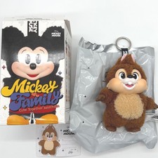 Disney Mickey Confirmed Chip Plush Keychain Pop Mart Blind Box New