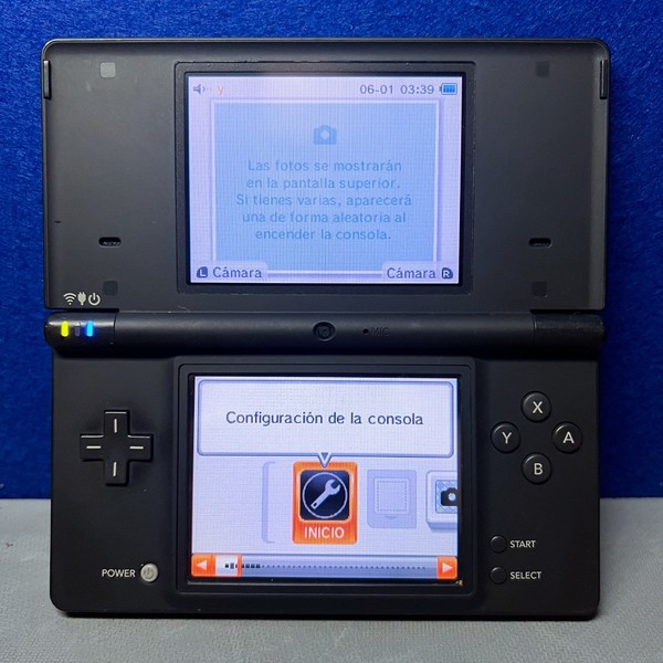 DSi negra TWL-001(EUR) sin stick ni cargador Nintendo