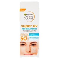 Fluido Idratante Viso Con Acido Ialuronico E Protezione Solare FP50+ Garnier 40