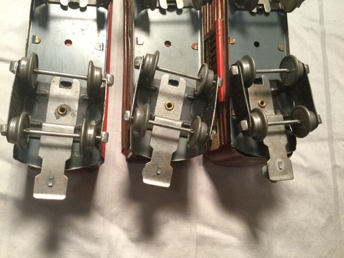 Marx Trains (3) Three One Way Auto Coupler Cars #'S 59/554/738701 Used ...