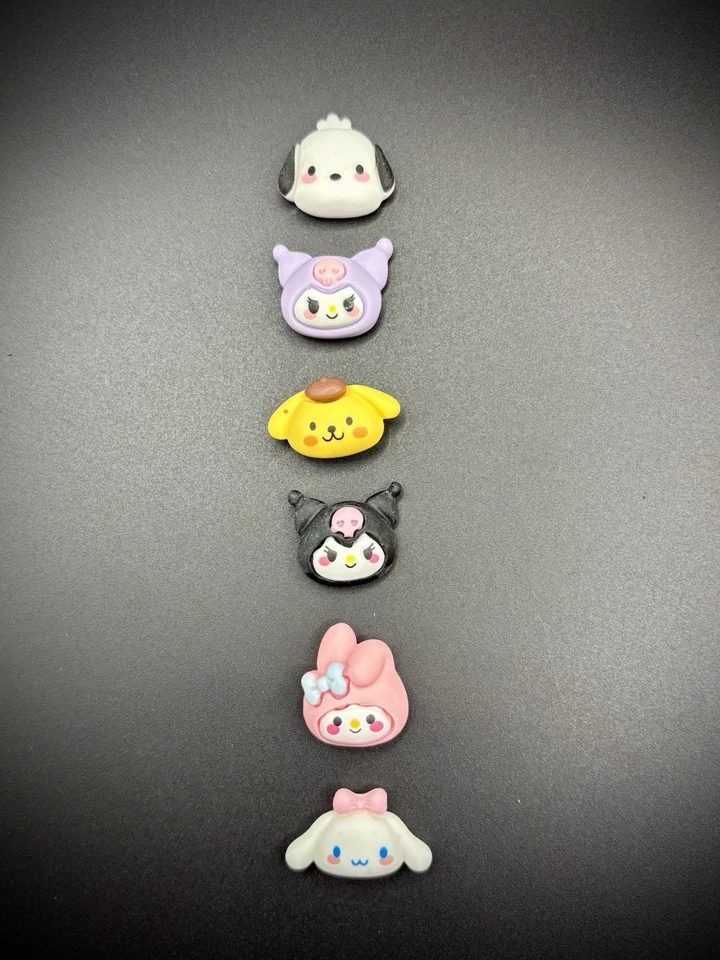 16 fichas de cubierta magnética Hello Kitty Sanrio Friends lotería mexicana varita de ficha Foto 2 de 3
