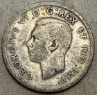 Canada - 1938 - 25 Cents - 80% Silver Canadian Coin - King George VI