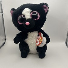 Ty Beanie Boo "Flora" the SKUNK 6" stuffed animal soft plush toy
