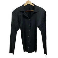 PLEATS PLEASE - Black Women's Blouse
