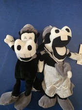 Disney Store Horace And Clarabelle 8" Bean Bag Plush NWT