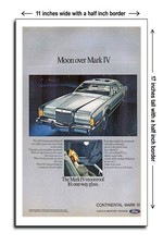 1973 Lincoln Continental Mark Iv 2 2 - 11x17 Poster