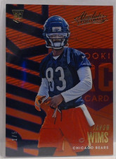 2018 PANINI ABSOLUTE JAVON WIMS ROOKIE FOIL PURPLE SPECTRUM 1/5 #115 BEARS MSK