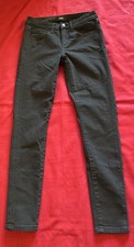 EUC Vervet Ankle Skinny Fit Womens Black Jeans Sz 26 Waist Style VT137 Stretch