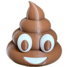 Abdeckkappe für Anhängerkupplung Schutzkappe ahk  Emoji Smiley Poop lustig Kappe