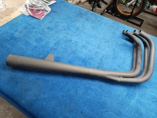 Yamaha XS1100 (78 81) RC engineering "sidewinder" Drag bike exhaust system