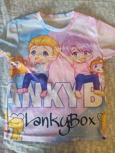 LANKYBOX Justin and Adam shirt size XS