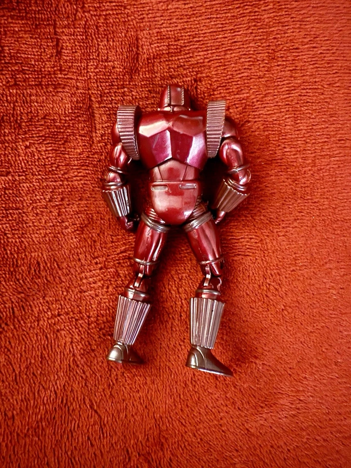 漫威宇宙钢铁侠2漫画系列深红迪纳摩3.75英寸人偶 — 第 2/2 张图片