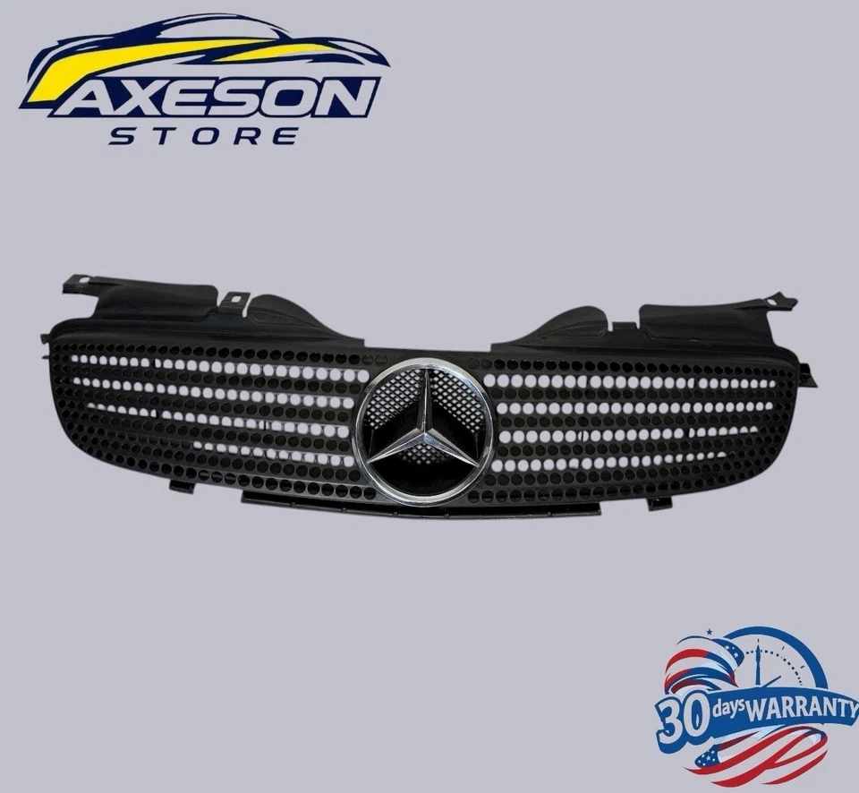 Panel de moldura de parrilla delantera Mercedes SLK230 1999 *pestañas reparadas* 1708800085 97 2000 Foto 4 de 4