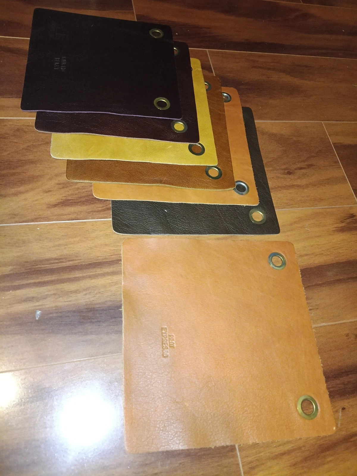 The Industries Fine Leather Couch Samples