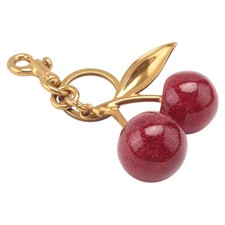Cherry Bag Charm and Keychain Accessory Purse Charm -Perfect Fashion6541