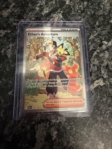 Pokémon TCG Destined Rivals Ethan's Adventure Card 236/182