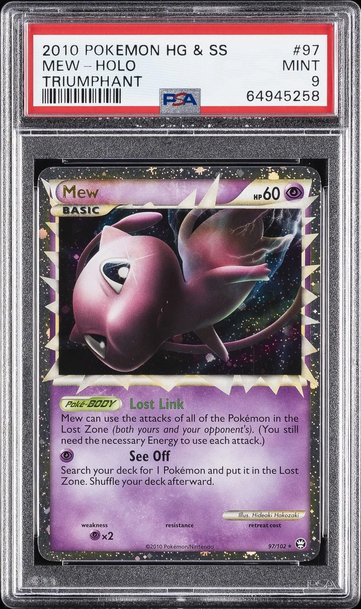Preços baixos em Mew Pokémon TCG Autenticador Esportivo