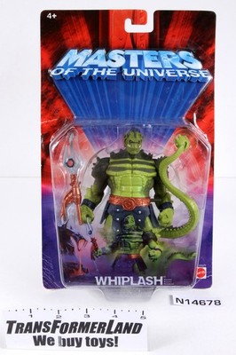Heman MOTU Masters of the Universe 2002/200X The Snake Men Whiplash MISB
