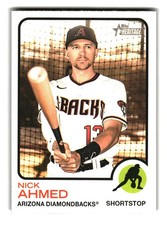 2022 Topps Heritage #135 Nick Ahmed