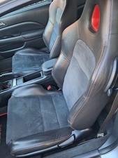 97-01 Honda Prelude Seats -civic Typer Ep3 With Types Look Leather And Alcantara 97-01 Honda Prelude Seats -civic Typer Ep3 With Types Look Leather And Alcantara