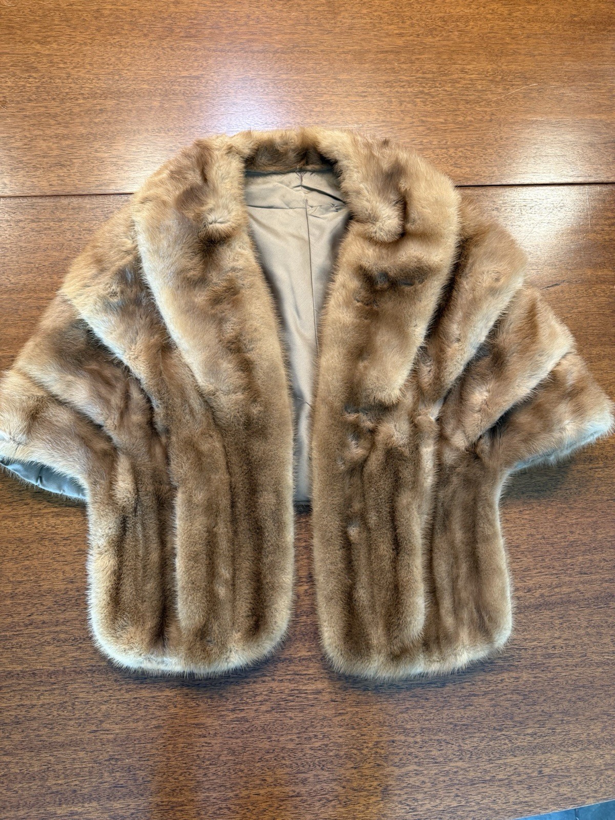 WOW!! 1940’s Vintage Mink Stole Custom Made Small… - image 2