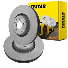 2X TEXTAR BREMSSCHEIBEN VORNE 349mm INNENBELÜFTET PASSEND FÜR AUDI A4 A5 A6 A7