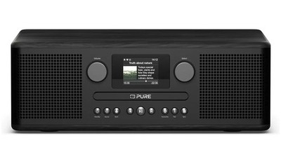 Pure Classic C-D6i DAB+/FM/Internetradio mit CD-Player & Bluetooth schwarz NEU