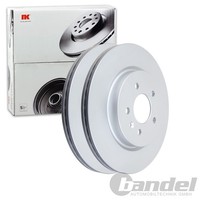 2X NK Bremsscheiben 315Mm BelÜFtet Hinten Passend FÜR Opel Zafira Vauxhall