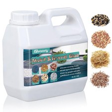 Mulch Glue for Landscaping Powerful Concentrated Rock Glue for Pea Gravel Gra...