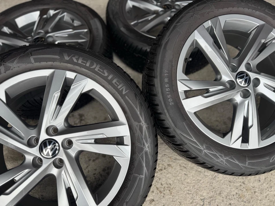 Original 17 Zoll VW T-Cross Alufelgen Valencia Winterräder VW Taigo 2GA601025AM - Bild 2 von 4