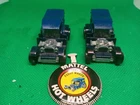 Vintage Hot Wheels  Redline (2) Police  Paddy Wagons with (1) Button
