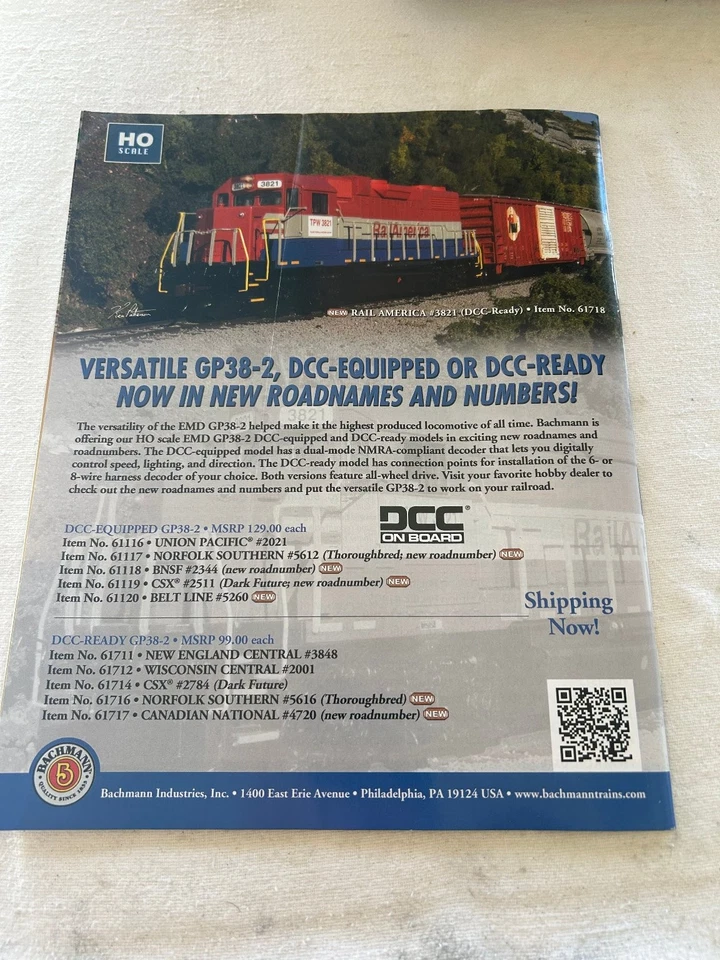 Model Railroad News Magazine June 2015 Vol 21 Issue 6 VIA Rail F40PH-2D - Image 2 of 2