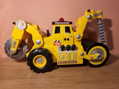 Defektes Tonka Mighty Motorized 3836 Straßenbauer Spielzeug Baufahrzeug