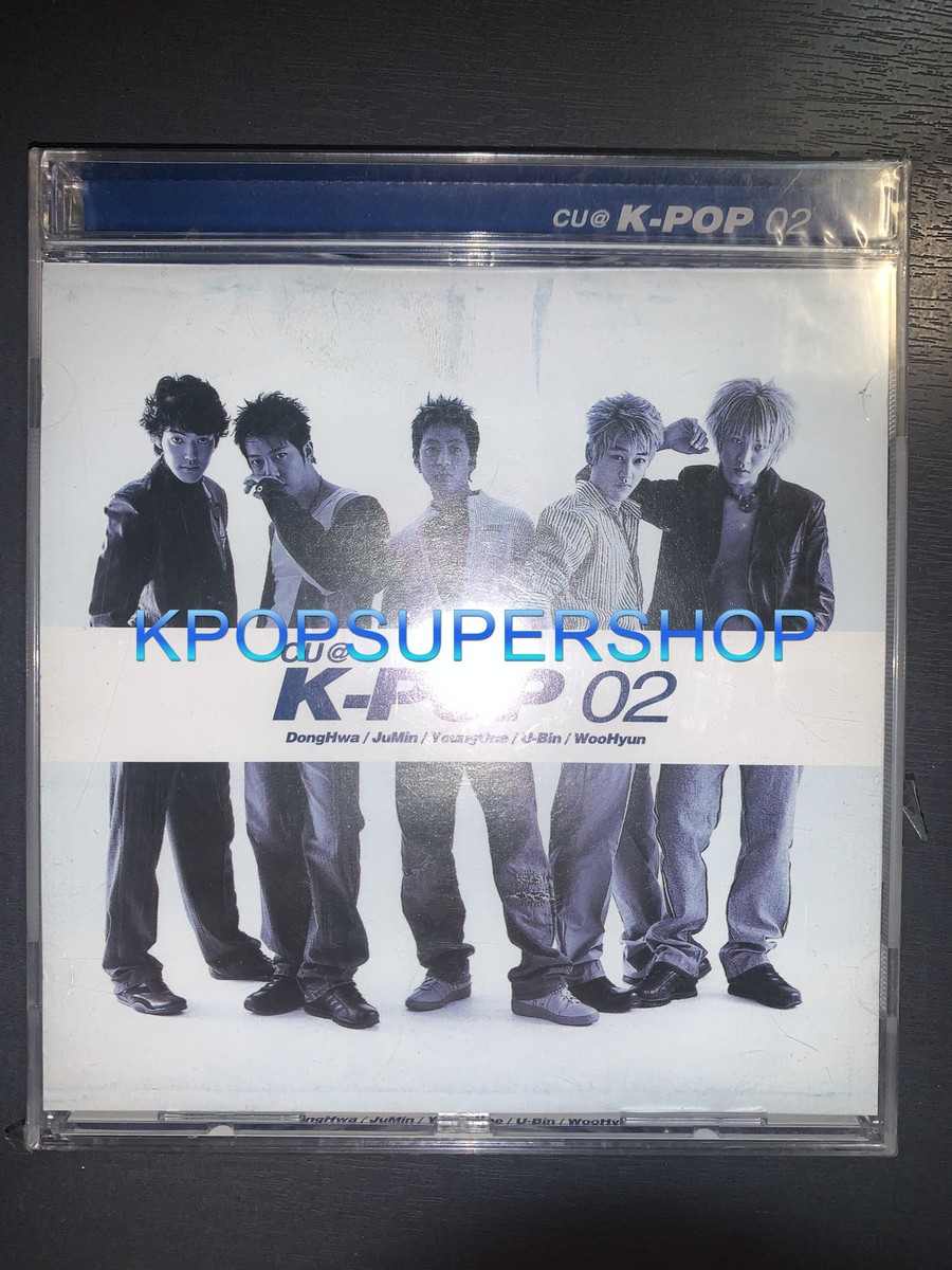 K-POP 2nd Album cu@ K-POP 02 CD Booklet New Sealed Rare OOP Second