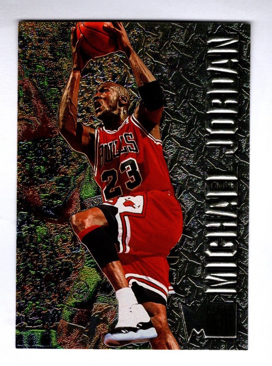 1996-97 Metal #11 Michael Jordan Chicago Bulls HOF