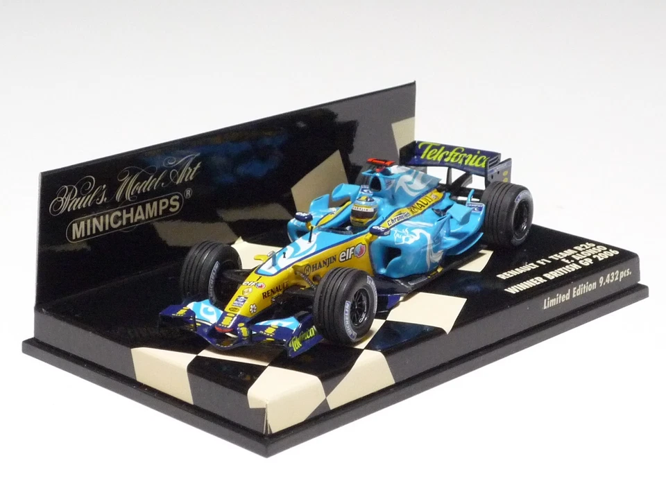 MINICHAMPS 1:43 RENAULT F1 TEAM R26 F. ALONSO WINNER BRITISH GP 2006 - Image 2 of 4