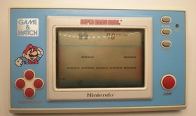 Vintage 1988 Nintendo Game & Watch Super Mario Bros Handheld Game working ym-105