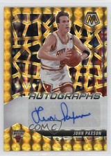 2024-25 Panini Mosaic Fast Break Gold Prizm /10 John Paxson #AM-PAX Auto 0q3