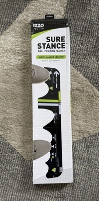 Lot Of 10 IZZO Golf Sure Stance Ball Position Trainer RH Golf Training Aid NIB