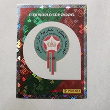 2026 Panini FIFA World Cup Morocco Team Crest Hologram Sticker MAR 1