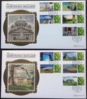 GB Benham 2008 Northern Ireland Set on 2 First Day Covers, Downpatrick S/H/S