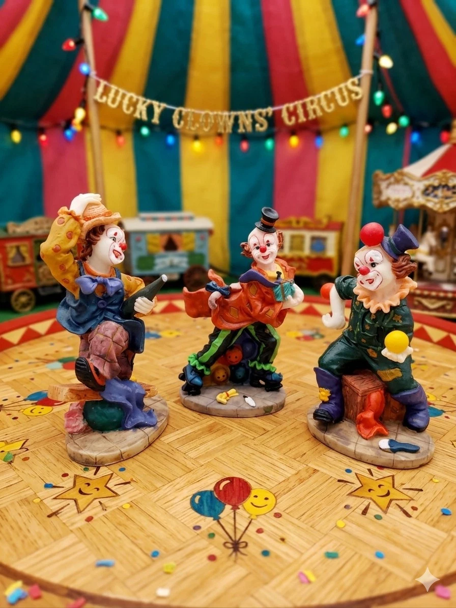 Clowns & Circus Décor Sculptures & Figurines for sale Clowns & Circus Décor Sculptures & Figurines for sale