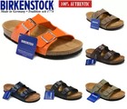 Genuine Birkenstock Arizona Birko-Flor Sandals Regular Eu Shoe Size 35-45 Unisex